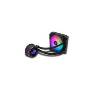 ASUS ROG STRIX LC 120 RGB all-in-one liquid CPU cooler with Aura Sync RGB, and 1x ROG 120mm ARGB radiator fan, Black