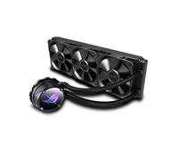 ASUS ROG Strix LC II 360 all-in-one liquid CPU cooler with Aura Sync, Intel® LGA 1150/1151/1155/1156/1200/2066 and AMD AM4/TR4 support and three ROG 120 mm radiator fans