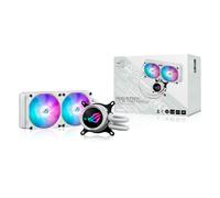 Asus ROG STRIX LC III 240 ARGB Liquid CPU Cooler - ARGB Fans, LCD Display - White - 90RC00S2-M0UAY0
