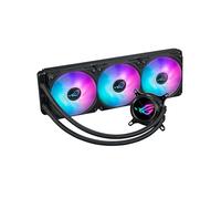 ASUS ROG Strix LC III 360 ARGB All-in-one CPU Liquid Cooler with 360° rotatable Water Block, Asetek’s New Gen7 v2 Pump, Premium ROG ARGB Fans, and 10+ Custom Aura Lighting Effects