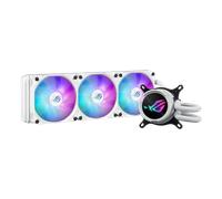 Asus ROG STRIX LC III 360 ARGB Liquid CPU Cooler - ARGB PWM Fans, LCD Display - White - 90RC00T2-M0UAY0