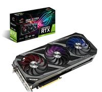 ASUS ROG Strix NVIDIA GeForce RTX 3080 V2 OC Edition Gaming Graphics Card (PCIe 4.0, 10GB GDDR6X, LHR, HDMI 2.1, DisplayPort 1.4a, Axial-tech Fan Design, 2.9-Slot, Super Alloy Power II, GPU Tweak II)