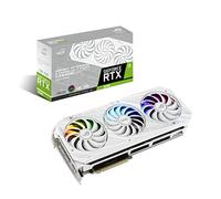 ASUS ROG STRIX NVIDIA GeForce RTX™ 3090 White OC Edition Gaming Graphics Card (PCIe 4.0, 24GB GDDR6X, HDMI 2.1, DisplayPort 1.4a, White color scheme, Axial-tech Fan Design, 2.9-slot, Super Alloy Power