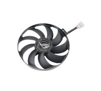 ASUS ROG STRIX RTX 2060 2070 2080 Ti & RX 5600 5700 XT Series Replacement Fan for ASUS Graphics Cards, Air Cooling, 87mm, 7-Pin Graphics Card Cooler, VGA Card Replacement GPU Fan (Fan A)
