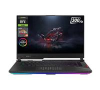 ASUS ROG Strix Scar 15 G533 Gaming Laptop, 15.6” FHD 300Hz Display, AMD Ryzen 9 5900HX, NVIDIA RTX 3080, 64GB RAM, 2TB SSD + 2TB SSD, Keystone, RGB Keyboard, Windows 11 Home