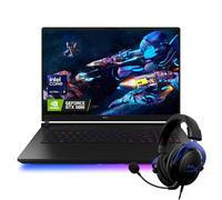 ASUS ROG Strix Scar 18 Intel Ultra 9 275HX RTX 5080 Gaming Laptop, 18" WQXGA 240Hz, 64GB RAM, 2TB SSD, AI Boost NPU up to 13TOPS, RGB Backlit KB, Wi-Fi 7, Bundle with HyperX Cloud Gaming Headset