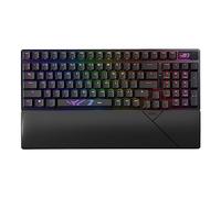 Asus ROG Strix Scope II 96 Mechanical Gaming Keyboard Wireless ABS Interchangeable ROG RX Red Switches RGB Lighting Italian Layout Black