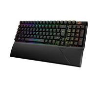 ASUS ROG Strix Scope II 96 Wireless Gaming Keyboard, Tri-Mode Connection, Dampening Foam & Switch-Dampening Pads, Hot-Swappable Pre-lubed ROG NX Snow Switches, PBT Keycaps, RGB-Black, UK Layout