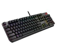 ASUS ROG Strix Scope RX Gaming Keyboard | Optical Mechanical Blue Switches, Programmable Macro, Aura Sync RGB Lighting, USB 2.0 Passthrough, IP57 Waterproof & Dust Resistance, Alloy Top Plate, Black