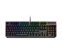 ASUS ROG Strix Scope RX Gaming Mechanical Keyboard, Red Optical Switches, USB 2.0 Passthrough, 2X Wider Ctrl Key, Aura Sync, Armoury Crate RGB Lighting, Black