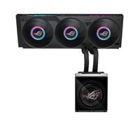 ASUS ROG Strix SLC IV 360 ARGB LCD Display All-in-One Liquid CPU Cooler - Black