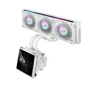 ASUS ROG STRIX SLC IV 360 ARGB LCD 360mm All-in-One Liquid CPU Cooler - White - 90RC01S2-B0EAY0