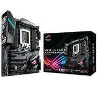 ASUS ROG STRIX X399-E GAMING AMD Ryzen Threadripper TR4 DDR4 M.2 U.2 X399 EATX HEDT Motherboard with onboard 802.11AC WiFi, USB 3.1 Gen2, and AURA Sync RGB Lighting