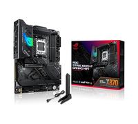 ASUS ROG Strix X870-F Gaming WiFi, AMD ATX motherboard, 16+2+2 power stages, DDR5 slots, four M.2 slots, PCIe 5.0 with full support for next-gen GPUs, WiFi 7, USB 10G w/PD 3.0 up to 30W