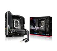 ASUS ROG Strix Z690-I Gaming WiFi 6E LGA 1700 (Intel 12th Gen) mini-ITX gaming motherboard (PCIe 5.0,DDR5,Thunderbolt 4,2.5Gb LAN,USB 3.2 Gen 2x2 front panel Type-C,2x M.2,bundled ITX expansion card)