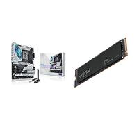 ASUS ROG Strix Z790-A Gaming WiFi D4, Intel® Z790 LGA 1700 ATX motherboard, 16 + Crucial T700 4TB Gen5 NVMe M.2 SSD - Up to 12,400 MB/s - DirectStorage Enabled