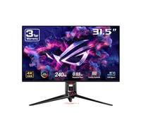 ASUS ROG Swift 32" 4K OLED Gaming Screen (PG32UCDM) - UHD (3840 x 2160), QD-OLED, 240Hz, 0.03ms, G-SYNC Compatible, Custom Heatsink, Graphene Film, 99%