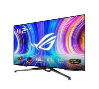 ASUS ROG Swift OLED PG42UQ gaming monitor – 41.5-inch 4K (3840 x 2160), OLED, 138 Hz (OC), 0.1 ms (GTG), G-SYNC® compatible, anti-glare, 98% DCI-P3, true 10-bit, HDMI® 2.1, DisplayPortâ„¢ 1.4
