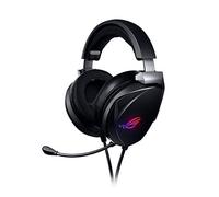 Asus ROG Theta 7.1 USB-C Gaming Headset with 7.1 Surround Sound, AI Noise-Cancelling Microphone, ROG Home-Theatre-Grade 7.1 DAC, ESS Quad-Drivers for PC, PS5, Nintendo Switch and Smart Devices,Black