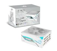 ASUS ROG Thor 1200W Platinum III White Equalizer ATX Gaming Power Supply | ROG Equalizer 12V-2x6 PCIe Power Cable, GaN MOSFET, OLED Display, 80 Plus & Cybenetics, ATX 3.1, PCIE 5.1, White