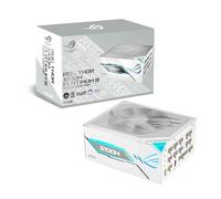 ASUS ROG Thor 1200W Platinum III White - Power Supply (80 Plus Platinum Certified, ATX 3.1, PCIE 5.1, GaN MOSFET, GPU-First IVS, Magnetic OLED Display, Turbo Mode, Guaranteed 10 Years)