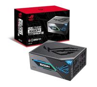 ASUS ROG Thor 1600W Titanium III Gaming Evo Power Supply (ROG Equalizer 12V-2x6 PCIe Power Cable, GaN-MOSFET, OLED Display, 80 Plus & Cybenetics Certification, ATX 3.1, PCIE 5.1, Black)