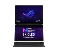 ASUS ROG Zephyrus Duo GX651AX-SR004W Intel Core Ultra 9 386H Hybrid (2-in-1) 40.6 cm (16") Touchscreen 3K 64 GB LPDDR5x-SDRAM 2 TB SSD NVIDIA GeForce RTX 5090 Wi-Fi 7 (802.11be) Windows 11 Home Grey