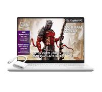 ASUS ROG Zephyrus G14 14" 3K OLED 120Hz Gaming Laptop Copilot+ PC AMD Ryzen AI 9 HX 370 NVIDIA RTX 5070 Ti 12GB 32GB LPDDR5X RAM 2TB SSD WiFi7 Win11 Platinum White w/2TB USB Drive, W/GaLiMu