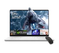 ASUS ROG Zephyrus G14 14" OLED 3K 120Hz 500nits AI Gaming Laptop, AMD Ryzen 9 270, RTX 5060 8GB, Win11Pro Office Lifetime License, 16GB LPDDR5X RAM 1TB SSD, WiFi7, Backlit KB, White, w/Mouse, W/GaLiMu