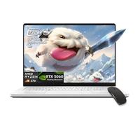ASUS ROG Zephyrus G14 AI Gaming Laptop, 14" OLED 3K 120Hz G-SYNC Display, AMD Ryzen 9 270, RTX5060 8GB, 16GB LPDDR5X RAM 2TB SSD, WiFi7 Bluetooth, Backlit KB, Windows 11, White, & Mouse, W/GaLiMu