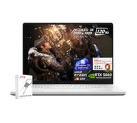 ASUS ROG Zephyrus G14 Gaming Laptop, 14" OLED 3K 120Hz, AMD Ryzen 9 270, 16GB LPDDR5X RAM 1TB SSD, RTX 5060, Wi-Fi7, Backlit KB, Win11Pro Office Lifetime License, White, w/2TB USB Drive, W/GaLiMu