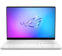 ASUS ROG Zephyrus G14 Latest 2025 14" 3K OLED 120Hz Gaming Laptop Copilot+ PC AMD Ryzen AI 9 HX 32GB RAM NVIDIA RTX 5070 Ti 1TB SSD Windows 11 Platinum White