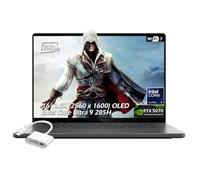 ASUS ROG Zephyrus G16 16" 2.5K OLED 240Hz Gaming Laptop, Intel Core Ultra 9 285H, RTX 5070 8GB, 16GB LPDDR5X 2TB SSD, Thunderbolt4, Wi-Fi7, Backlit KB, Win11, Eclipse Gray, w/USB Hub, W/GaLiMu