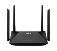 ASUS RT-AX53U Wi-Fi 6 (802.11ax) Dual-band (2.4 GHz / 5 GHz) Ethernet LAN 3G Black Tabletop router