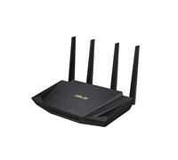 ASUS RT-AX58U wireless router Gigabit Ethernet Dual-band (2.4 GHz / 5 GHz) Black