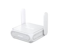 ASUS RT-BE58 Go Dual-Band WiFi 7 Portable Travel Router, 3600 Mbps, 4G/5G Tethering, Public WiFi (WISP) Mode, 2.5G Port, Advanced Network Security & VPNs, RV/Cruise/Mobile, USB-C Power Delivery