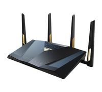 ASUS RT-BE88U wireless router 10 Gigabit Ethernet Dual-band (2.4 GHz / 5 GHz) Black, Grey