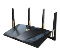 ASUS RT-BE88U Dual-band WiFi 7 AiMesh Extendable Performance Router, 4K-QAM, MLO, Dual 10G ports, SFP+, Four 2.5G ports, Four 1G ports, 34G WAN/LAN capacity, Subscription-free network security, VPNs