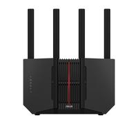 ASUS RT-BE92U Tri-band WiFi 7 Router, supports new 320MHz bandwidth & 4096-QAM, Multi-link operation (MLO), AI WAN detection, AiMesh support, subscription-free network security, and VPN features