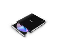 ASUS SBW-06D5H-U external 6X Blu-ray writer, USB 3.1 Gen 1, USB Type C + Type A cable, Mac Compatible, M-DISC support, Disc Encryp