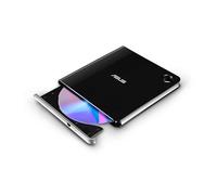 ASUS SBW-06D5H-U external 6X Blu-ray writer, USB 3.1 Gen 1, USB Type C + Type A cable, Mac Compatible, M-DISC support, Disc Encryption, NERO Backitup, E-Media