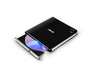 ASUS SBW-06D5H-U external 6X Blu-ray writer, USB 3.1 Gen 1, USB Type C + Type A cable, Mac Compatible, M-DISC support, Disc Encryption, NERO Backitup, E-Media