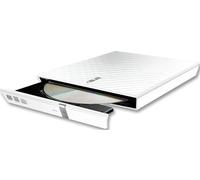 Asus - SDRW-08D2S-ULITE/WHT/G/AS - Lite 8x Slimline USB 2.0 Dvd Writer, White