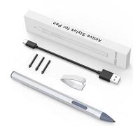 ASUS Stylus Pen for Transformer/Vivobook Flip/Notebook Touchscreen Laptop/Tablet - Rechargeable, 4096 Pressure Sensitivity, MPP 2.0 Tilt Pencil, Silver