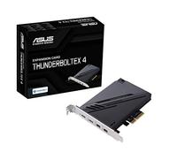ASUS ThunderboltEX 4 with Intel® Thunderbolt™ 4 JHL 8540 Controller, 2 USB Type-C Ports, up to 40Gb/s bi-Directional Bandwidth, DisplayPort 1.4 Support, up to 100W Quick Charge.