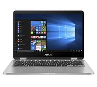 Asus TP401MA-YS02 Vivobook Flip Thin 2-in-1 HD Touchscreen Laptop, Intel Celeron 2.6GHz Processor, 4GB RAM, 64GB eMMC, Windows 10 S, 14"