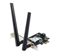 Asus (PCE-AXE5400) AXE5400 Wi-Fi 6E Tri-Band PCI Express Adapter, Bluetooth 5.2, OFDMA & MU-MIMO, New