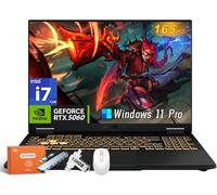 ASUS TUF 2025 Gaming F16 Gaming Laptop, 16” FHD+ 165Hz 16:10 Display, Intel 14th Core i7-14650HX, NVIDIA RTX 5060 GDDR7 GPU, 64 GB DDR5, 4 TB SSD, Backlit Keyboard, Windows 11 Pro, w/Accessories