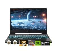 ASUS TUF A15 Gaming Laptop, AMD Ryzen 7 7435HS Processor, NVIDIA GeForce RTX 3050, 15.6 inch Full HD Display, 16GB DDR5 RAM, 512GB SSD, Backlit Keyboard, Windows 11 Home, Wi-Fi, Alpacatec Accessory