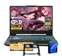 ASUS TUF A15 VR-Ready Pro Gaming Laptop, 15.6" FHD 144Hz, AMD Ryzen 7 7435HS, NVIDIA GeForce RTX 3050, 16GB DDR5 RAM, 1TB SSD, Backlit KB, RJ-45, Bundle with PCO Notebook Fold Radiator, Cooler